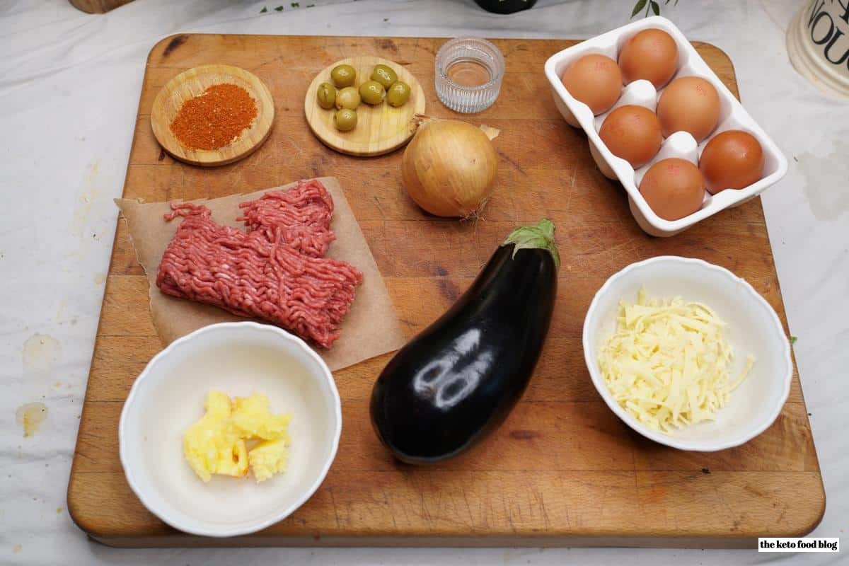 Ingredients for Taco frittata