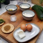 Ingredients for Greek Zucchini and Feta Fritters