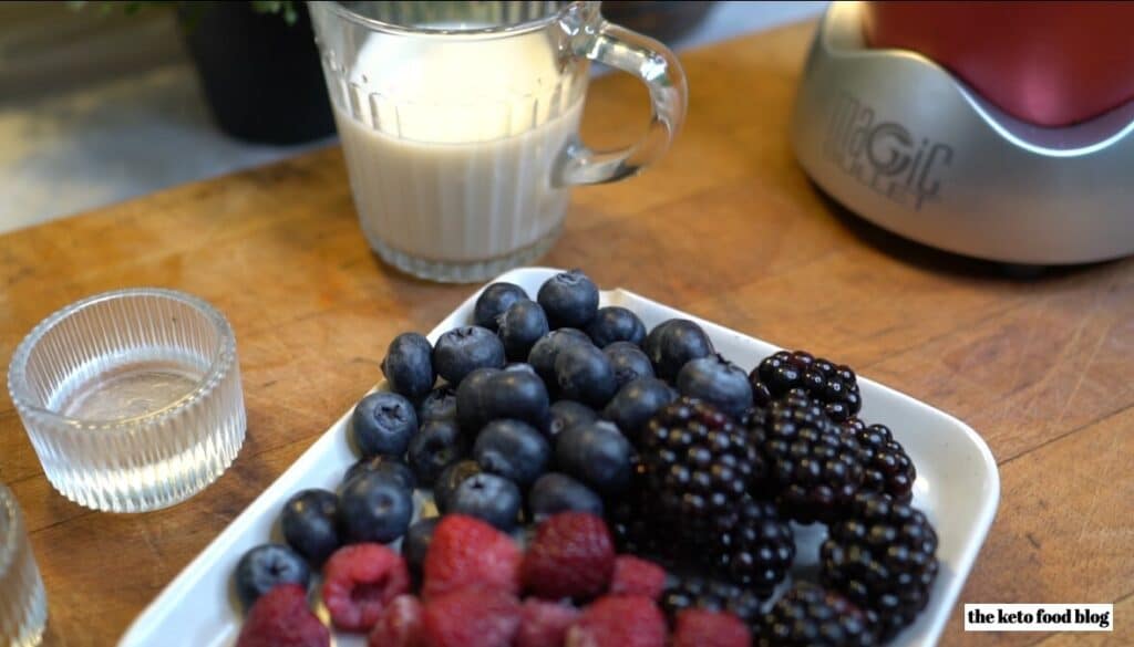 A collection of berries