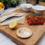 ingredients for a keto diet fish recipe