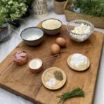 Ingredients for Keto Ham and Cheese Savory Scones