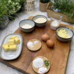 Ingredients for Keto Cheesy Herb Muffins